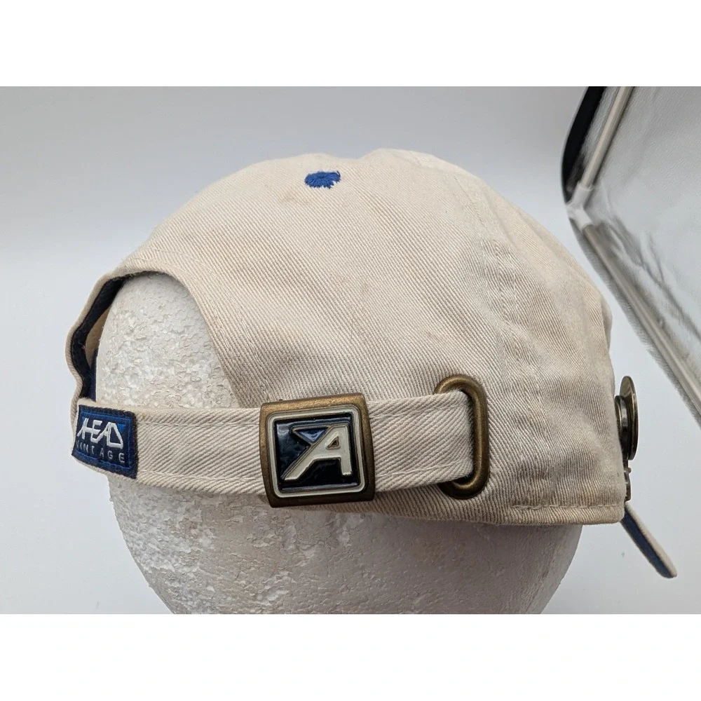 Ahead Vintage BMW Championship Golf Hat Tan Signed Autographed Adjustable Cap